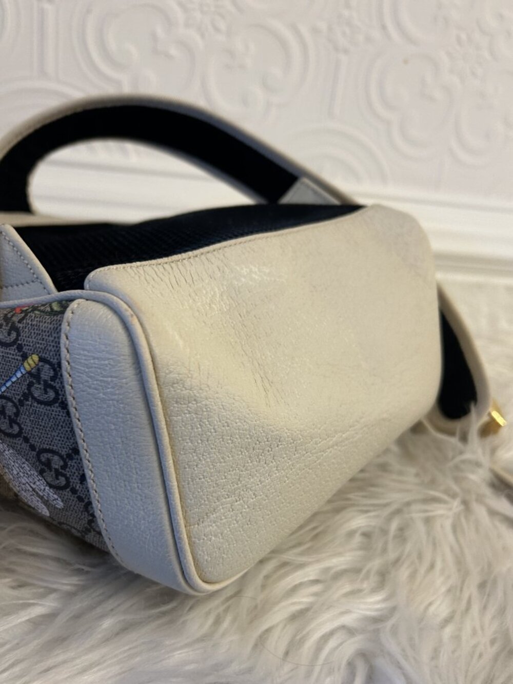 GUCCI Ophidia GG Supreme Flora Backpack - Picture 7 of 15